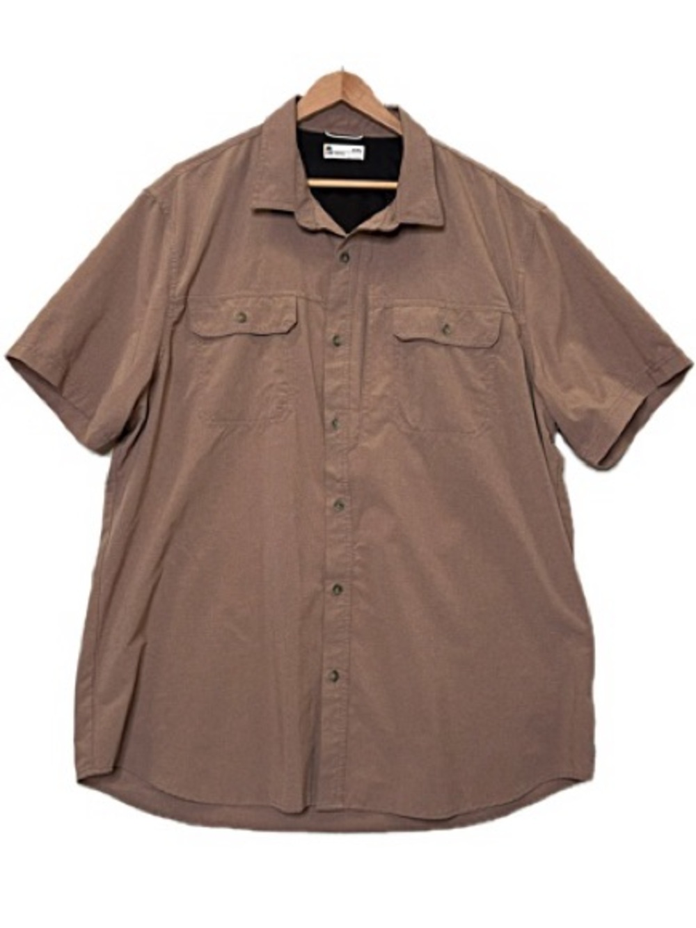 Ub Tech Performance Fishing Shirt Mens Size XXL Utility Perforated Short Sleeve